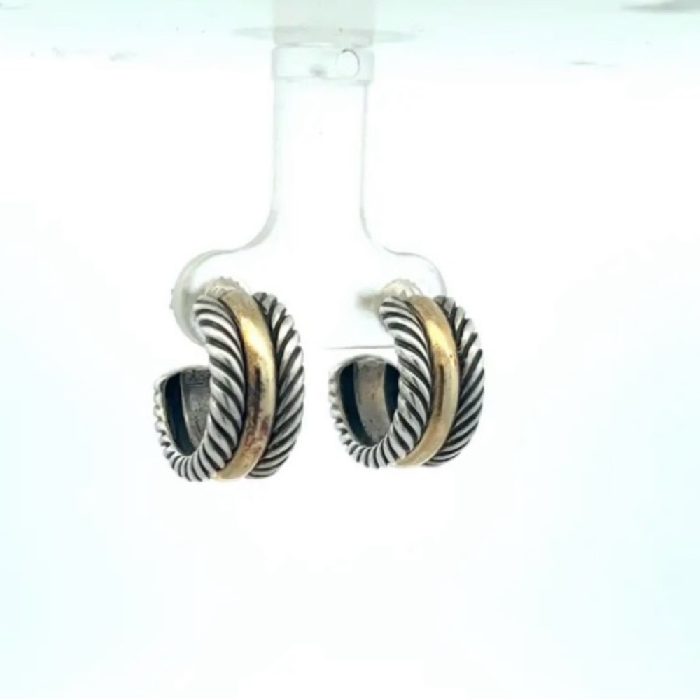 David Yurman cable classics Higgie earrings